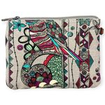Sakroots 3 Piece Crossbody Shoulder Bag Owl Pouch Card Holder Wallet Purse Photo 7