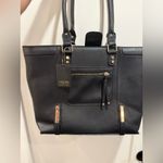 Madison West  Elegant Black‎ Tote Bag Photo 5