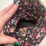 Dr. Martens  Air Wair Stratford Black Floral Foldover Leather Combat Boots Size 8L Photo 6