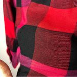 Maurice's Buffalo Plaid Long Sleeve Button Down Shirt (red/pink) - small Photo 8