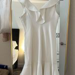 Likely  Harlow Ruffle Mini Dress White Photo 3
