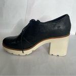 Camper Anouk Leather Platform Shoe Lug Sole Retro 39 Black Size 9 Photo 7