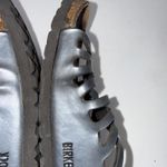 Birkenstock  Granada Silver Metallic Gorpcore Slides Womens 40 EU L10 M8 Photo 6