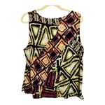 Tank Top Women's Size XL Sleeveless Office Abstract Chicos 3 Photo 1