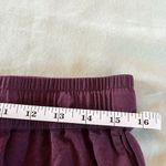 Peloton | Women's Drawstring Activewear Jogger Sweat Pants Burgundy | Large Photo 4