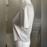 Lululemon Knot Gonna Fly Tee Heathered Core Ultra Light Grey ptp 16.5” size 4 6 Photo 3