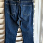 Veronica Beard  Carolyn 10" Baby Boot Snap Trim Fray Button Fly Boho Crop Jean 29 Photo 4