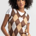 Love Tree Argyle Sweater Vest Photo 0