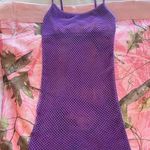 Poof! y2k vintage 2000s purple fishnet mesh tube mini dress Photo 7