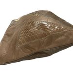 VINTAGE Taupe color Snakeskin and Leather Purse Brown Photo 4