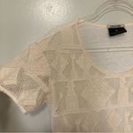 Scotch & Soda Maison Scotch Cruise T-Shirt Crochet Lace Short Sleeve 2 Medium Photo 1