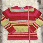 Lilly Pulitzer Vintage silk stretch knit striped sweater M Photo 5