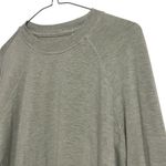 Lululemon Cropped Long Sleeve Raglan Sweatshirt Green Women's Size 6 No Tag Photo 2