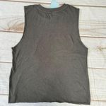 Epic Rolling Stones Faded Black Vintage Look Thrashed Patriotic Logo Cut Off Tee Size XS Photo 8