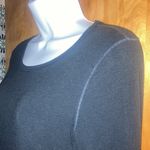 Alo Yoga Dark Gray Black Alo Long Sleeve T-Shirt Size Small Photo 4