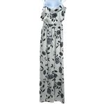 Show Me Your Mumu The Jagger Jumpsuit Silky Silver Floral Medium Photo 1