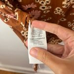 Madewell  Novel Tie-Front Top in Hillside Daisies Size Small Photo 6