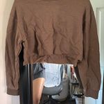 cropped sweater Brown Size M Photo 0