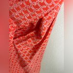 Maeve  Anthropologie Carlotta Coral White Nautical Ruched Sleeve Shirtdress XS Photo 8