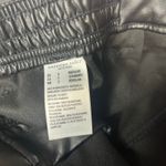 American Eagle  Stretch High-Waisted Vegan Leather Straight Cargo Pant Black Sz 2 Photo 5