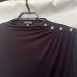 Lane Bryant  Rhinestone Womens Top Sz 18/20 Glam Party Workwear Witchy Mockneck Photo 2