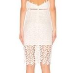 Bardot Gemma White Lace Halter Dress Photo 1