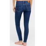 Levi's 710 Super Skinny Dark Wash Denim Blue Jeans ~ Women's Size 27 Photo 1