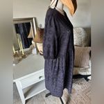 Barbour  Hazel black eyelet 100% cotton midi maxi cottage dress 8 Photo 8