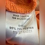 12th Tribe  Orange Long Sleeve Bodycon Side Cutout Side Slit Evening Club Dress M Photo 5