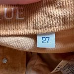 NWT Daily Blue Women's Boost Classic Jean Corduroy Size 27 Brown Straight Leg Photo 7