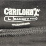Cariloha Bamboo Fit Black Leggings Size Large EUC #2514 Photo 4