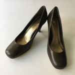 Franco Sarto  Dublin‎ Chocolate Leather Dress Pump Heels Womens Size 6M Photo 1
