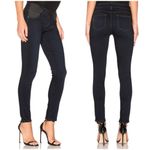 Paige Maternity Side Panel Verdugo Ankle Jeans in Mona Dark Wash Size 25 Photo 3
