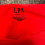 LPA Revolve  Red Swim Ribbed Bottom‎ Sz L Photo 2