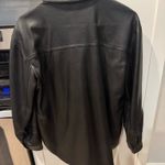 Abercrombie & Fitch Abercrombie Vegan Leather Jacket Photo 1