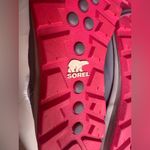 Sorel  Whitney II Pink Grey Snow  Water Proof Outdoor Hiking Rain Boots Size 10 Photo 3