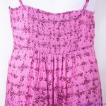 Free People NEW Intimately ‎ Caught Up Printed Slip Dress, Pink, XL Photo 12