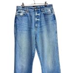 KHAITE  Danielle Jeans Women's 31 Straight Leg Denim Medium Wash Blue High Rise Photo 1