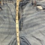 American Eagle Stovepipe Jeans Strigid Light Wash Women’s 14 Short Wide Leg Photo 7