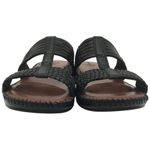 Dr. Scholls  Leather Betty Double Air Pillo Slip On Sandal Black 6.5 Photo 3