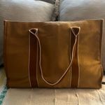 Laptop Tote Bag Tan Photo 0