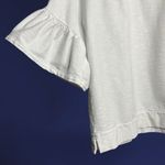 Vineyard Vines  Ruffle Bell Sleeve Blouse in White Photo 2