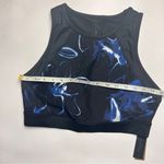 Donna Karan  Women's Sporty Galaxy  Multi-color  High Neck Active  Bra SZ L NWT Photo 3