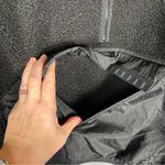 Jordan Nike Air Jacket Women’s Large Black Fleece Hood Cropped DJ2726-010 Cozy Photo 7