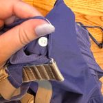 Lululemon  Women’s 12 Purple Racerback Cut out Built in Bra Athletic Tank Top Photo 8