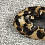 Tory Burch  Reva Ballet Flats Womens 7 Shoes Black Brown Calf Hair Leopard Photo 1