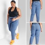 Wild Fable NWT! Super-High Rise Curvy Tapered Jeans Photo 1