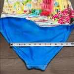 Kate Spade  Ocean Grove Underwire Halter One Piece Swimsuit Blue Pink Size XL Photo 10