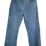 Genleck high waisted baggy split hem jeans Size XL Photo 0