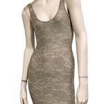 American Apparel Tricot Scoop Back Bodycon Dress S Photo 0